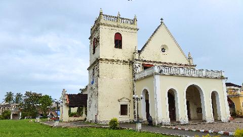 Church  of St Lawrence the Martyr Agassaim - Download Goa Photos
